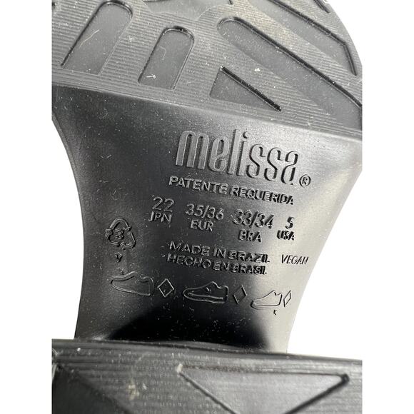 Melissa Mia White Platform Clog - Picture 12 of 15